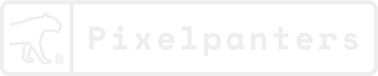 Logo Pixelpanters Logo WIT